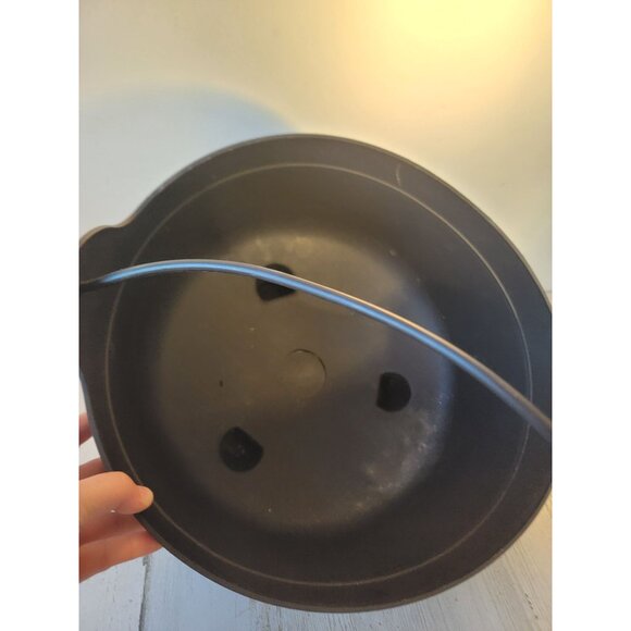 Black large cauldron candy bucket Halloween home decor figure - Picture 4 of 9